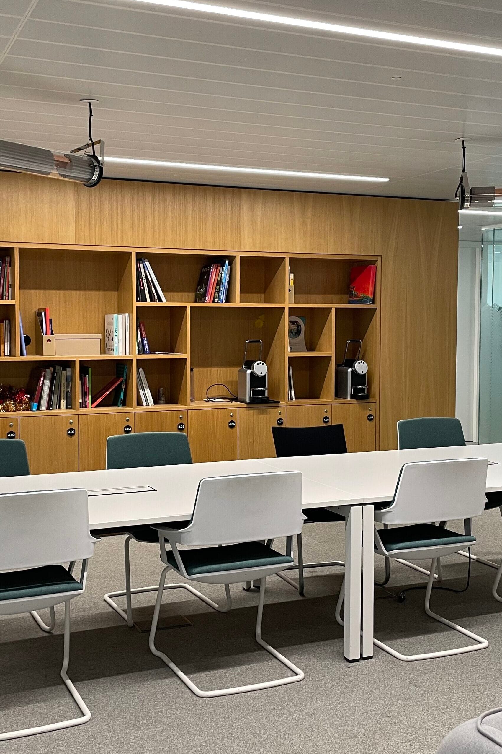 Quiet individual study desk for focused French exam preparation and revision